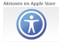 Aktionen im Apple Store